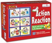 Creative's Action Reaction | Fun with Science | Match Each Action to its Outcome | Basic Science Concepts | Action/Cause and Result/Reaction | Learning & Educational |Science Games | Ages 4 & up