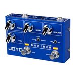 JOYO Overdrive Pedals R Series Dual Channel Pedal Clean and Wild Overdrive Effect for Electric Guitar (Maximum R-05)