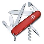 Victorinox Swiss Army Camper Pocket Knife (Red #53301)