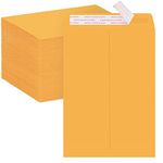 ACSTEP Manila Envelopes Self Seal 9 x12 100pack, 9 x12 Mailing Envelopes in Yelllow, Manilla envelopes 9 x12 for Mailing, 100pack