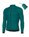 LAMEDA Cycling Jacket for Men Women, Windproof Lightweight Packable Cycling Windbreaker Bicycle Clothing Jacket