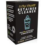 MySmile Denture Cleaning Tablets, Retainer Cleaner Removes Bad Odor, Plaque, Stains from Dentures, Retainers, Mouth Guard and Dental Appliances, Denture Cleaner Tablets, 4 Months Supply, Made In USA…
