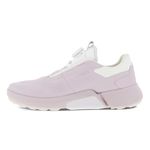 ECCO Women's Biom Hybrid 4 Boa Gore-tex Waterproof Golf Shoe, Violet Ice/Delicacy/Shadow White, 8-8.5
