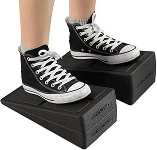 Squat Wedge, Calf Wedge Stretcher Foot Stretch Wedge Block, 480 lbs Slant Board for Calf Stretching, Home Exercise, Squats and Calf Stretch, Heel Squat, Calf Raise
