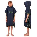 Lakeland Active Patterdale Hooded Changing Poncho Towel - Navy Blue - Child (Age 5-10)