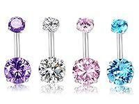 HQLA 14G Belly Button Rings Surgica