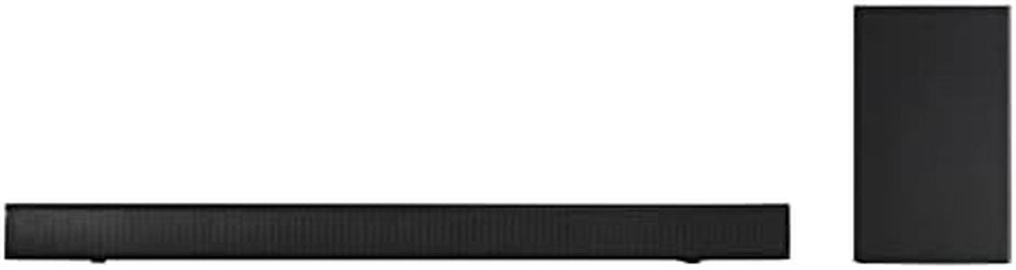 Panasonic SC-HTB150 Barra de Sonido (Inalámbrico y Alámbrico con Subwoofer Inalámbrico, 2.1 Canales, Altavoz Soundbar, 100 W, Bass Reflex, HDMI), Negro