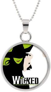 Horror Music Necklace, TV Movies Anime Cartoon Metal Pendants, Gifts for Women, Men