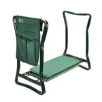 SG Traders Garden Kneeler, Portable Kneeler Stool Transforms Into a Comfortable Seat for Gardening, Versatile Kneeler Seat Ensures Soothing Gardening Experience, Included Garden Kneeler Seat - Green