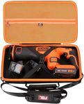 FBLFOBELI Hard Case for BLACK+DECKER 20V MAX Cordless Reciprocating Saw Kit (BDCR20B/BDCR20C)/DEWALT 20V MAX XR Reciprocating Saw (DCS367B / DCS387B)