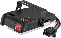 CURT 51120 Discovery Electric Trailer Brake Controller, Time-Delay , black