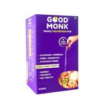 Good Monk Multivitamin, Probiotic & Fibre Mix (Add to Food, No Taste change). Improves Energy, Immunity & Gut Health with Vitamin B12, C, D, Iron, Zinc, 1.3 Bn Probiotics | For Kids, Men & Women - 15 Sachets