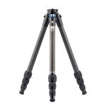 SIRUI AM-254 Carbon Fiber Camera Tripod, 47" Lightweight Compact Travel Tripod, 4-Section Legs, Twist Locks, Steel Spikes, Loads up to 26.5lbs/12kg