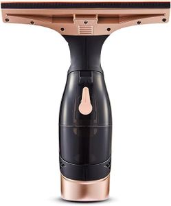 TOWER T131001BLG RVW10 Cordless Window Cleaner with Rechargeable Battery, 150 ml Water Tank, 20 W, Rose Gold