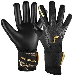 Reusch Pure Contact Infinity Goalkeeper Gloves for Adults Ideal for Artificial Grass