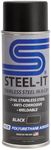 Steel-It 1012B Polyurethane, Industrial Paint Coatings, Weldable, Easy to Apply - Black (1 Pack)