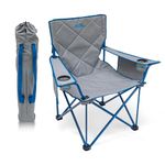 ALPS Mountaineering Camping Chair, Polyester, Light Gray, One Size