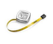 Cescorf Tape Measure, 6mm x 2m, Metric, with Blank Space Before Zero, Ideal for Dieticians, Nutritionists, Trainers