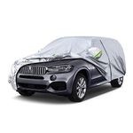 Koukou SUV Car Cover Custom Fit BMW X5 from 2007 to 2024,Waterproof Car Cover All Weather for Automobiles Outdoor Indoor with Zipper Door, Sun Rain Dust Snow Protection.