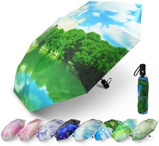 SY COMPACT Travel Windproof Automatic Umbrellas-Factory Outlet umbrella (Castle)