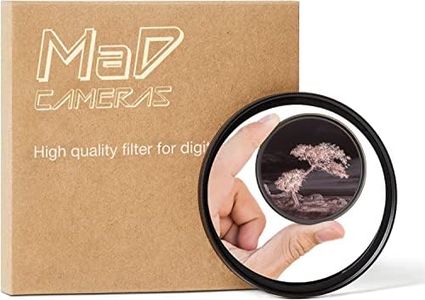 MaD Cameras 58mm R72 IR Infrared Photography Filter, 720nm Pass Special Effect Filter for SLR/DSLR Camera