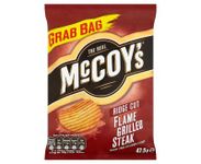 The Real McCoys Ridge Cut Flame Grilled Steak Flavour Potato Crisps (47.5g x 36)