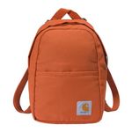 Carhartt Mini Backpack, Everyday Essentials Daypack for Men and Women, Sunstone, One Size