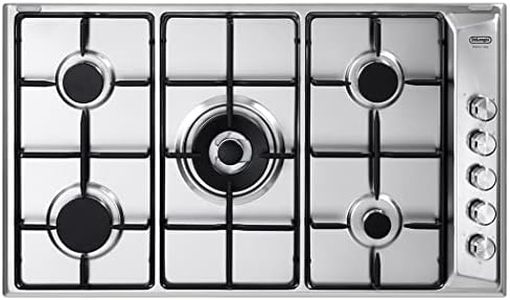 De Longhi DLI 59 DD - Fornello a gas, in acciaio INOX, 90 cm