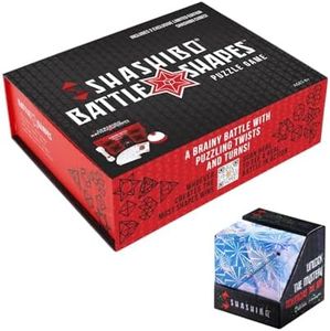 SHASHIBO Bundle - Shashibo Battle Shapes Magnetizing Puzzle Game and Holographic - Polar