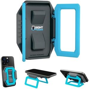 SightStand Phone Stand Magnifier with Clip-On Focus Lens – Universal Smartphone Holder for Reading Assistance – Sturdy Grip, Adjustable, Secure Hold, Durable, Works with Any Phone