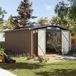 Aoxun 10 x 12FT Outdoor Storage She