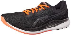 ASICS Mens EZERIDE - Black/Graphite Grey Running Shoes, UK - 8