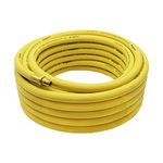 Goodyear 50' x 3/8" Professional Rubber Air Hose Yellow, 300 PSI