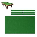 Hocomay Billiard Cloth, Professional Billiard Table Cover for Standard 8 Foot Table with Padded Fabric Strip, Table Cover for Indoor Billiard Sport, Billiard Protection (8 feet)