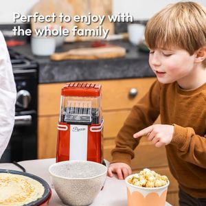 Gadgy Hot Air Popcorn Maker – Black