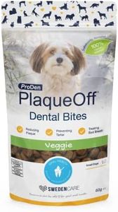 Proden PlaqueOff Dental Bites pour petits chiens - 60 g