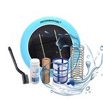 DiscoverMyStore SolarPoolIonizer SPI35 Pool Ionizer for All Pools - Reduces Chlorine Use, Cost-Efficient, Saves $200-$900 Annually in Chemicals