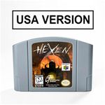 Hexen For 64 Bit Game Cartridge USA Version NTSC Format