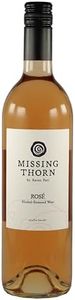 Missing Thorn Rosé Alcohol-Removed Barbera Wine by Aaron Pott - Sip Clean Non-alcoholic Wine with Strawberries and Red Cherries Notes – Low Sugar, Vegan, Gluten -Free