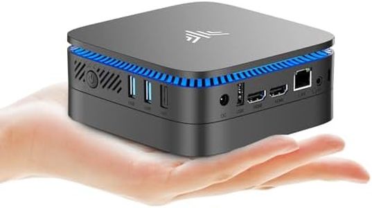 NiPoGi Mini PC Ιntel Alder Lake N97(hasta 3.6GHz) 16GB DDR4/1TB M.2 SSD(MAX 2TB) AK1PLUS Mini Desktop,Ordenadores de Sobremesa 4K@60HZ UHD Dual Display/WiFi 6/BT5.2/RJ45 LAN/VESA Stand para el Hogar