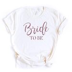 Pink Positive Bride To Be Shirt | Hen Party Shirts (L)