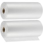 ZEONHAK 1000 Count 10 x 14 Inches Plastic Produce Bags, Clear Plastic Produce Bags Roll for Bread, Fruits, Vegetable, Kitchen, 500 Bags x 2 Rolls