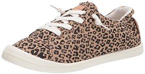 Roxy womens Rory Slip on Shoe Sneaker, Beige Cheetah Ex, 9 US