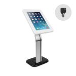 PROLEGEND® PL-DW150 Anti-Theft Tablet Stand Kiosk - Desktop Desk Table Mount Tablet Case Holder w/Lock, Adjustable Clamp Arm, Anti-Theft COUNTERTOP Tablet Kiosk Stand with Steel Base.