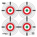 12" Multiple Bull's-Eye Paper Target-100 Sheet Pack