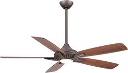 MINKA-AIRE F1000-ORB Dyno 52 Inch Indoor Ceiling Fan with Integrated LED 16W Dimmable Light in Oil Rubbed Bronze Finish