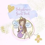 Babyshower Guest Book: Lilac Fairy 
