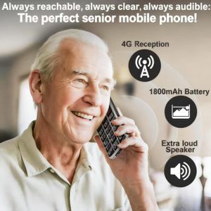 artfone A400 4G Senior Mobile Phone – Big Button, USB-C, SOS, Silver