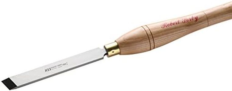 Robert Sorby 1 inch Wide Rectangular Standard Skew Dual Bevel Chisel Overall Length 18 1/4 inches 810H-1