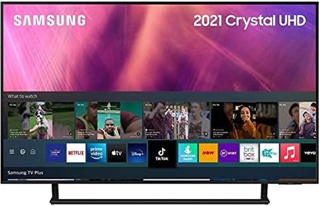 Samsung AU9000 50 Inch 4K Smart TV (2021) - Slim Ultra HD TV With Alexa Built-In, Game Mode, Motion Xcelerator Turbo, 4K Crystal Processor, Dynamic Crystal Colour, Object Tracking Sound – UE50AU9000
